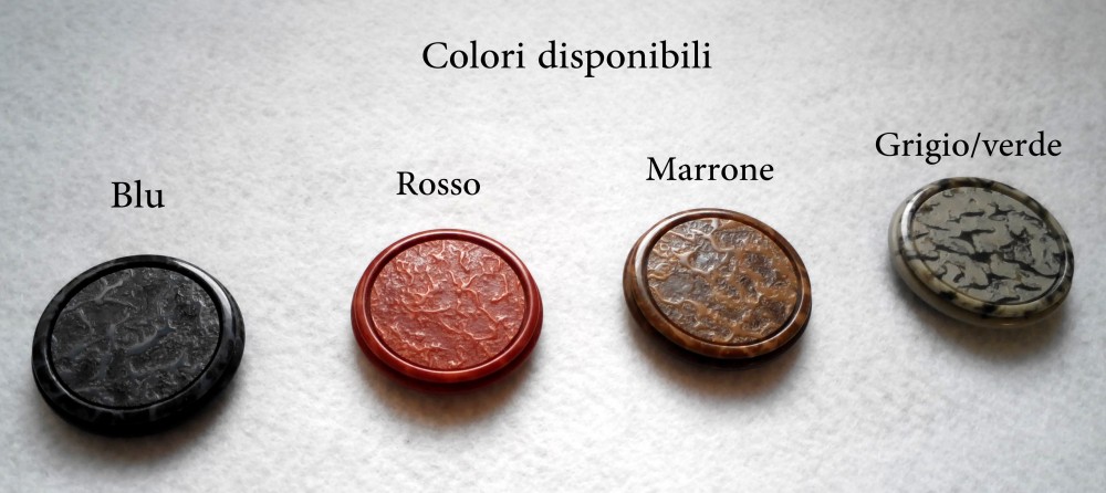 colori Bottone Piatto sfumatura a bassorilievo  b2 3