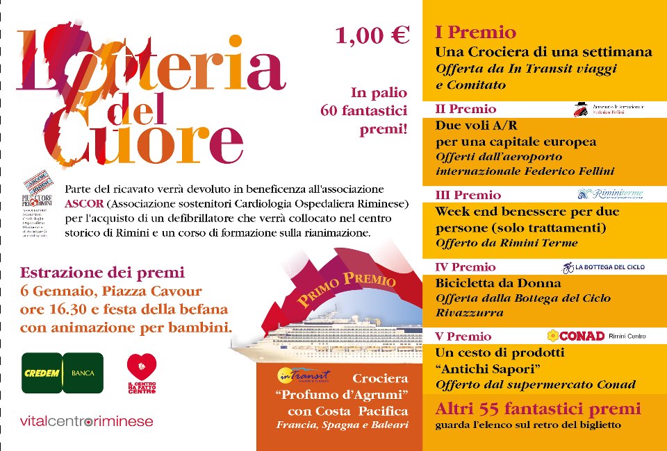 Numeri vincenti Lotteria del Cuore