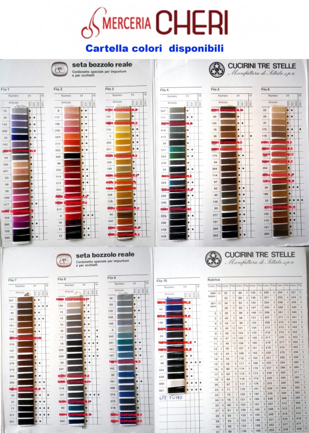COLORI SETA