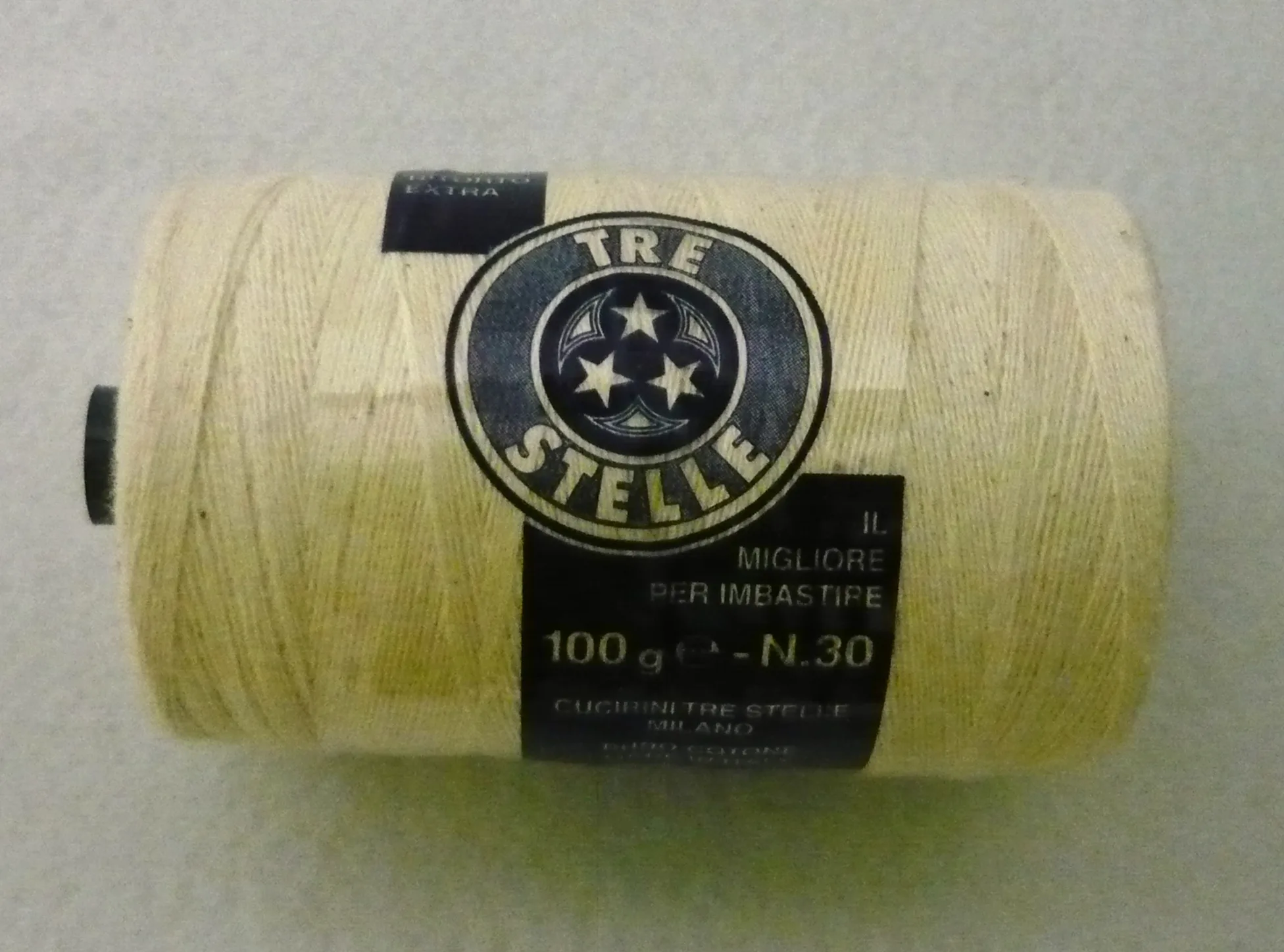 Filo per imbastire Cucirini Tre Stelle g.100