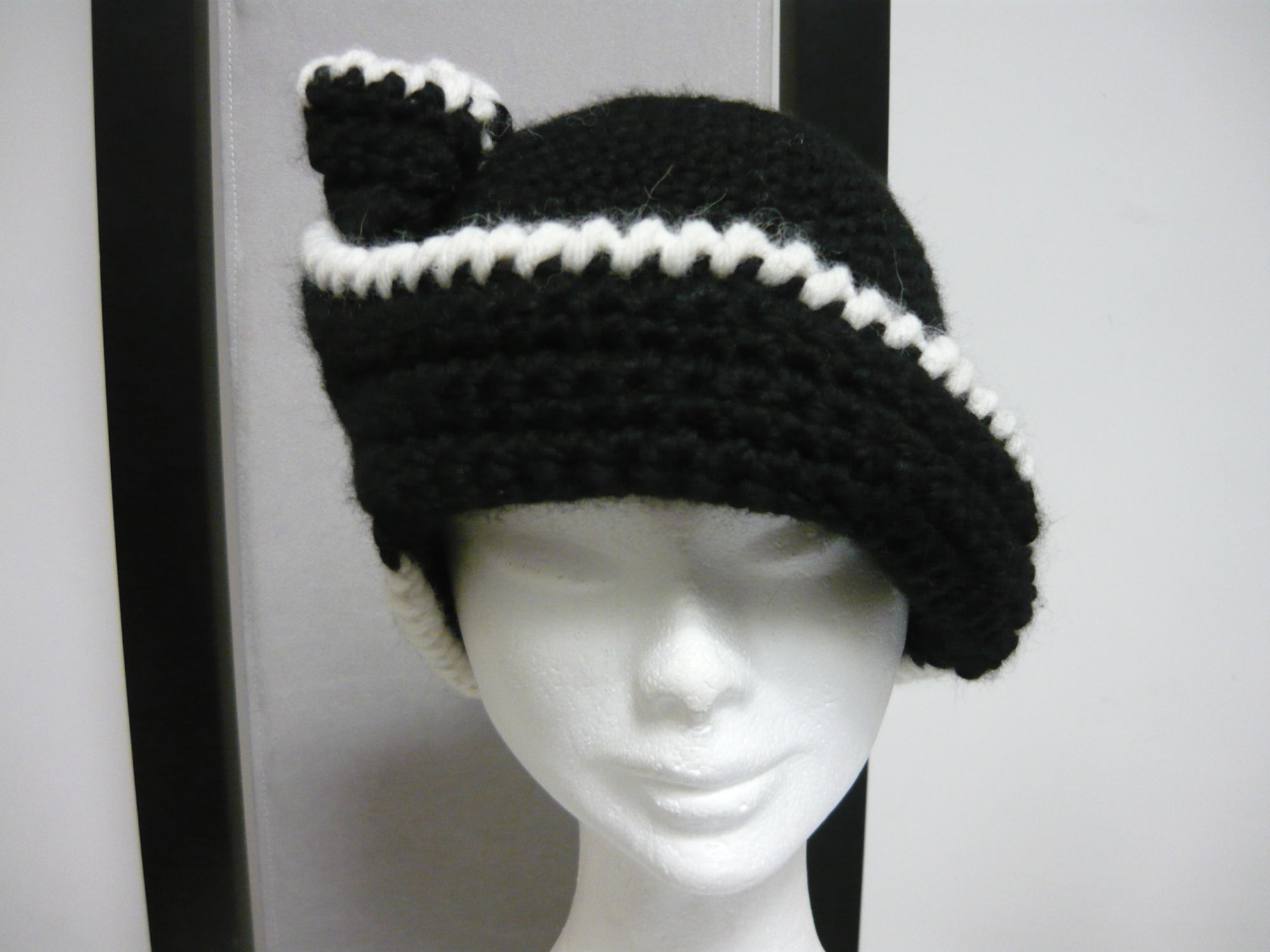 Cloche donna fatto a mano - lana merinos.