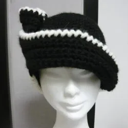 Cloche donna fatto a mano - lana merinos.