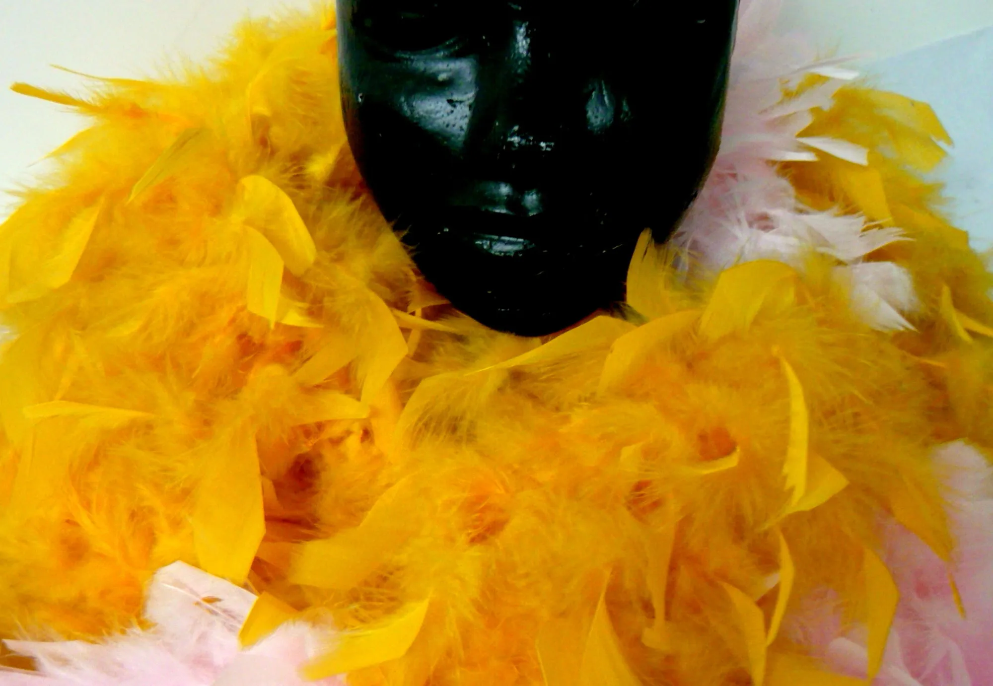 Marabou di piume colorate