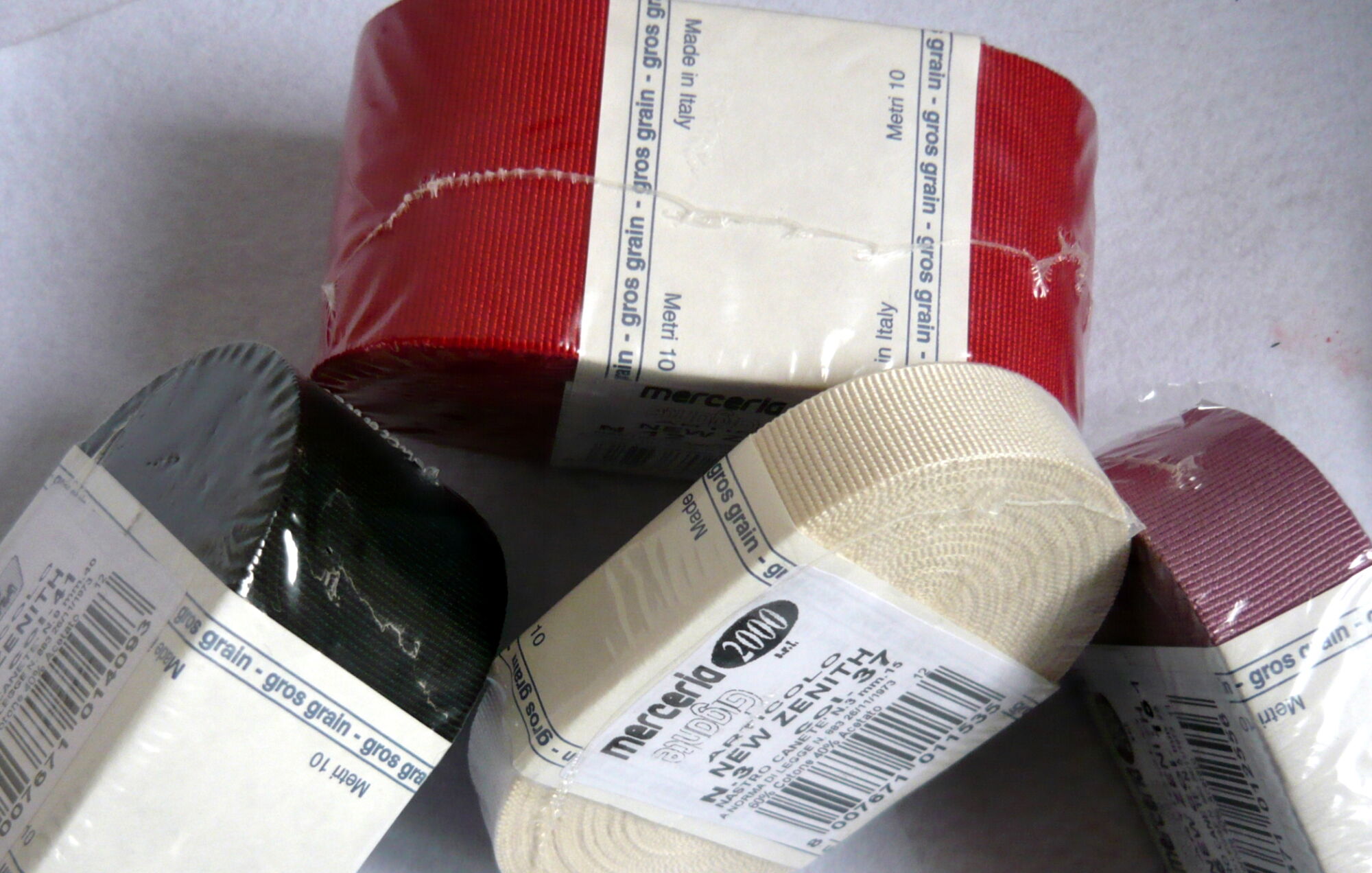 sourcing map Nastro sbieco in cotone piegato singolo, 1,27