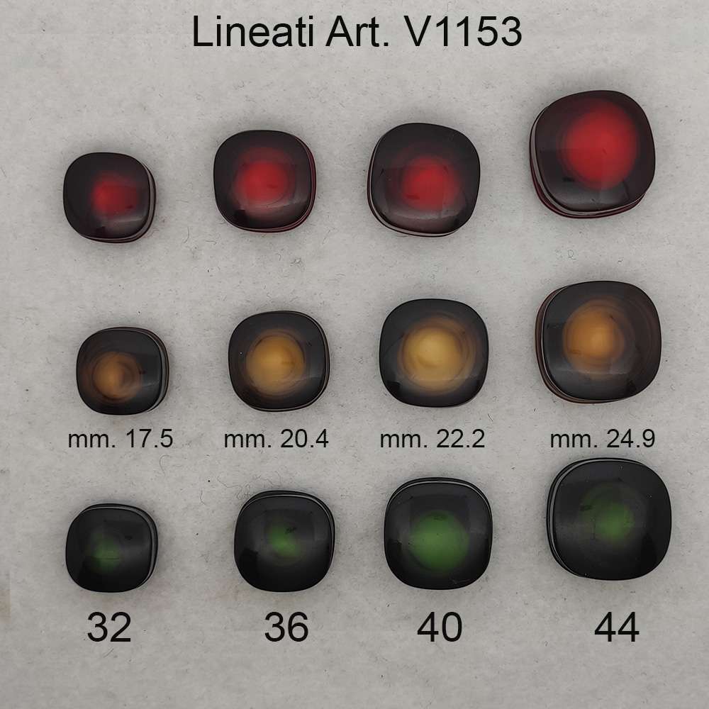 Bottone degli anni 60 dal colore sfumato - immagine 2