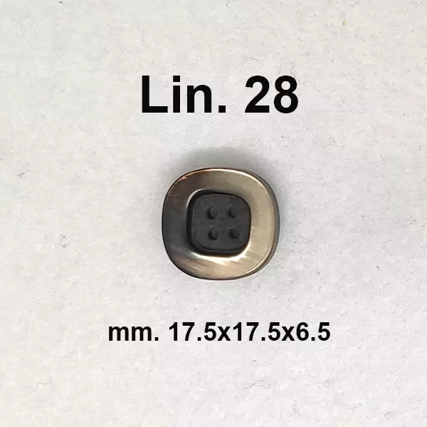 Bottone vintage simil madreperla anni 70 - immagine 8