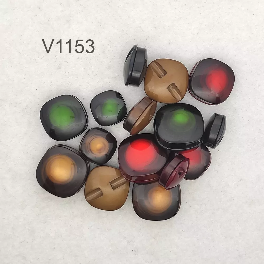 Bottone degli anni 60 dal colore sfumato - immagine 3