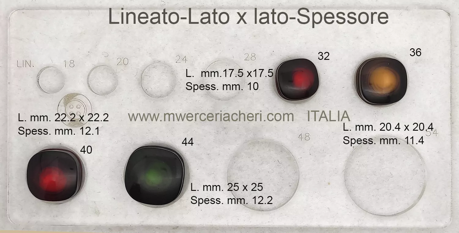 Bottone degli anni 60 dal colore sfumato - immagine 4