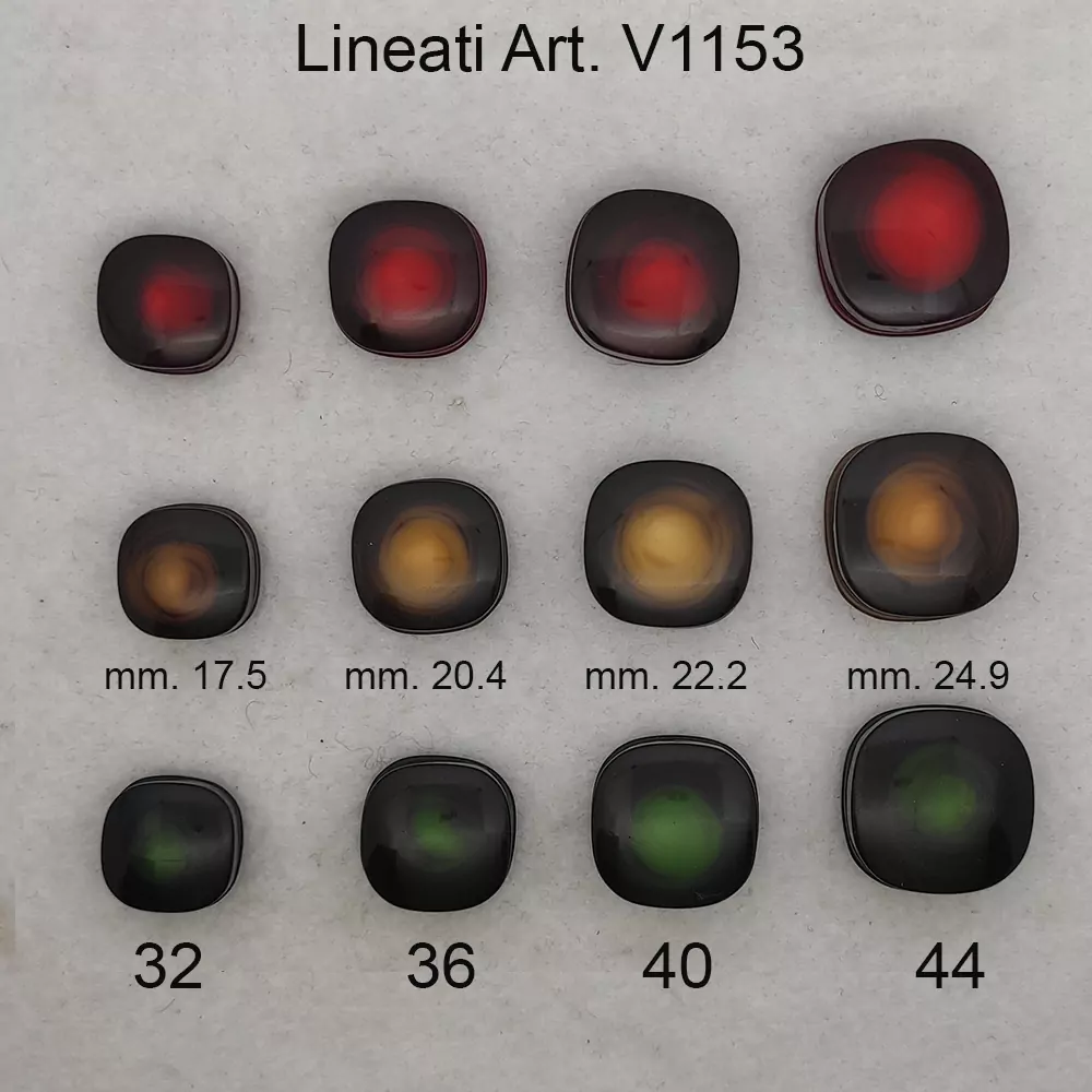 Bottone degli anni 60 dal colore sfumato - immagine 2