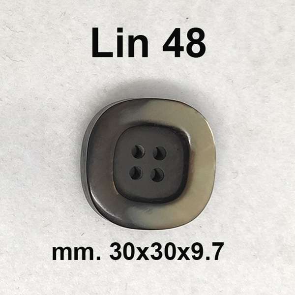 Bottone vintage simil madreperla anni 70 - immagine 5