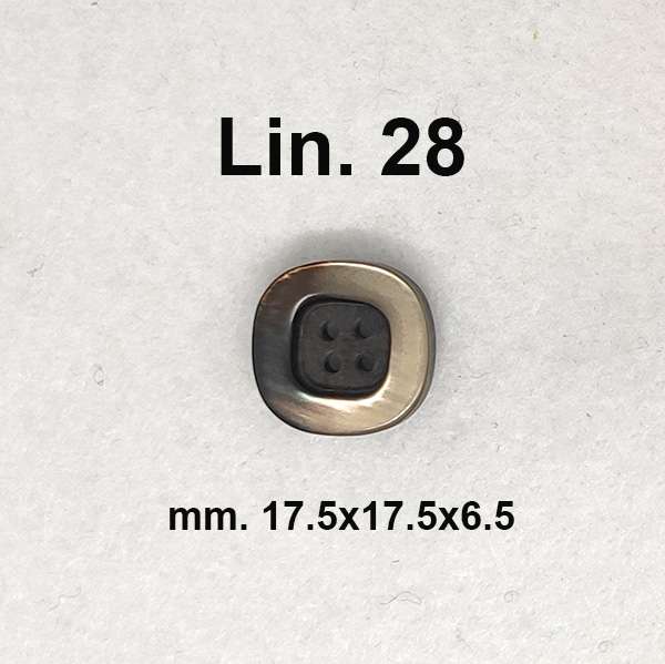 Bottone vintage simil madreperla anni 70 - immagine 8