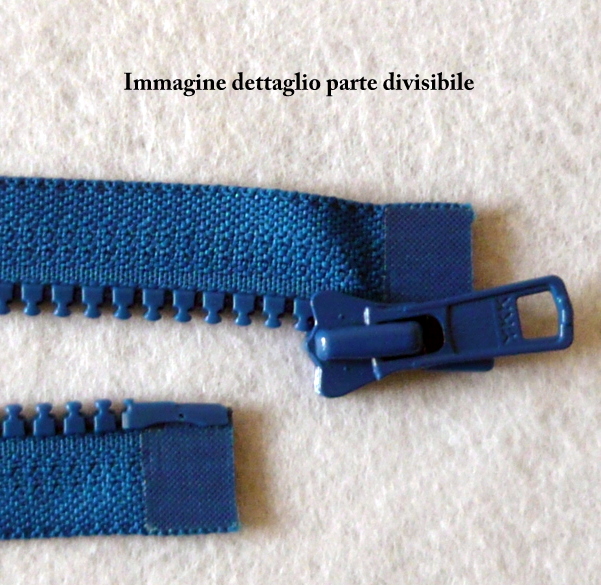 Cerniera lampo YKK pressofusa divisibile cat. 5 - immagine 3