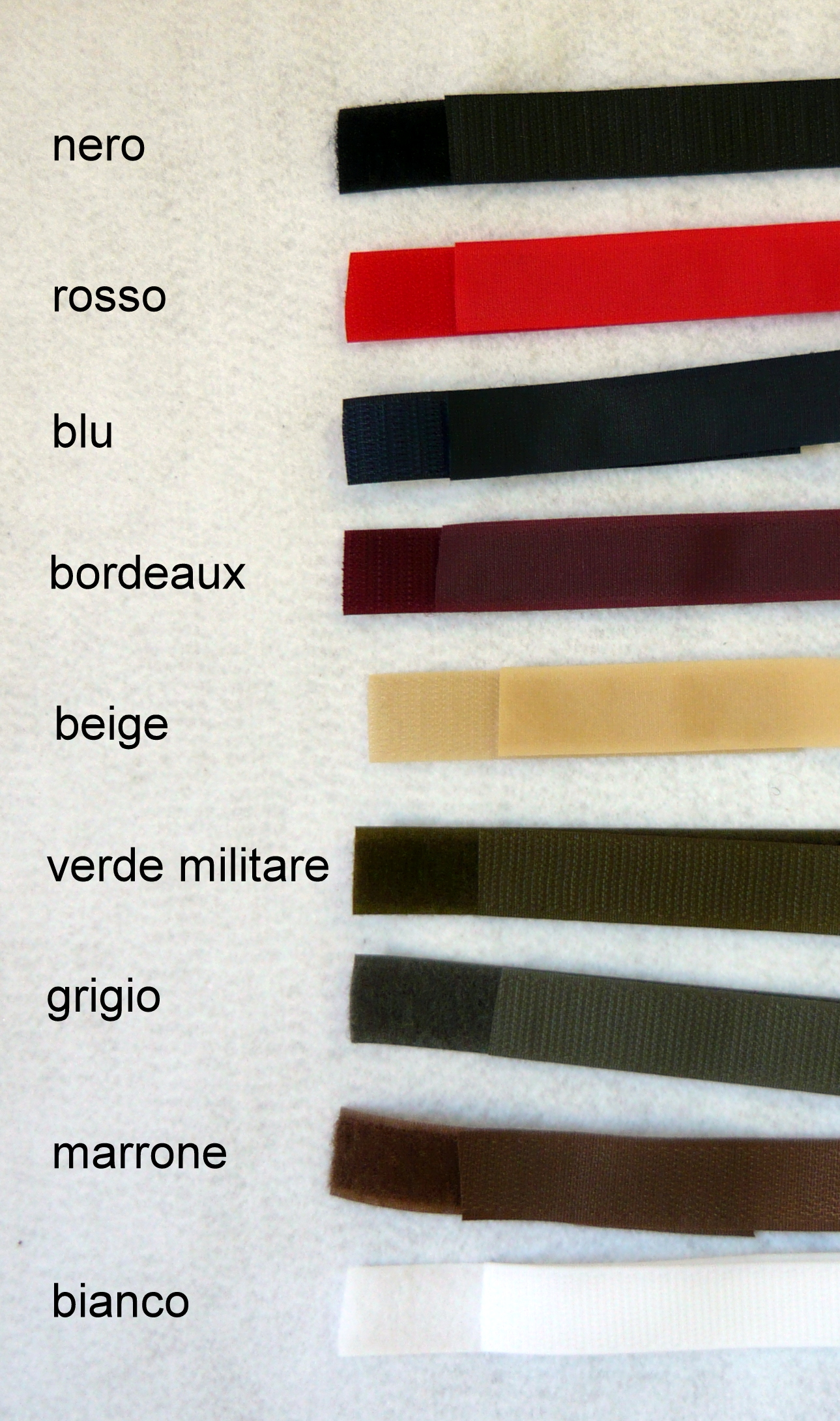 Velcro Ausonia  - da cucire mm. 20 - immagine 5