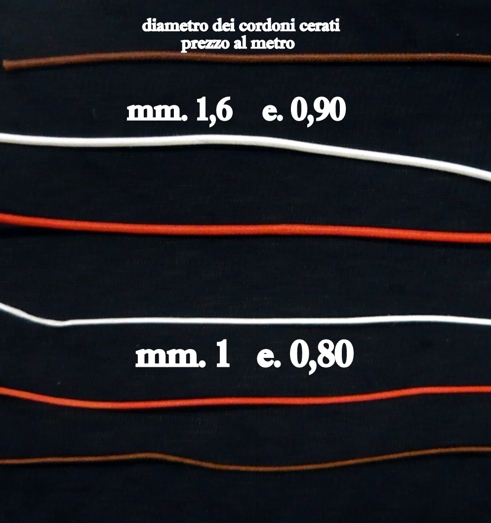 Cordoncino cerato - immagine 5