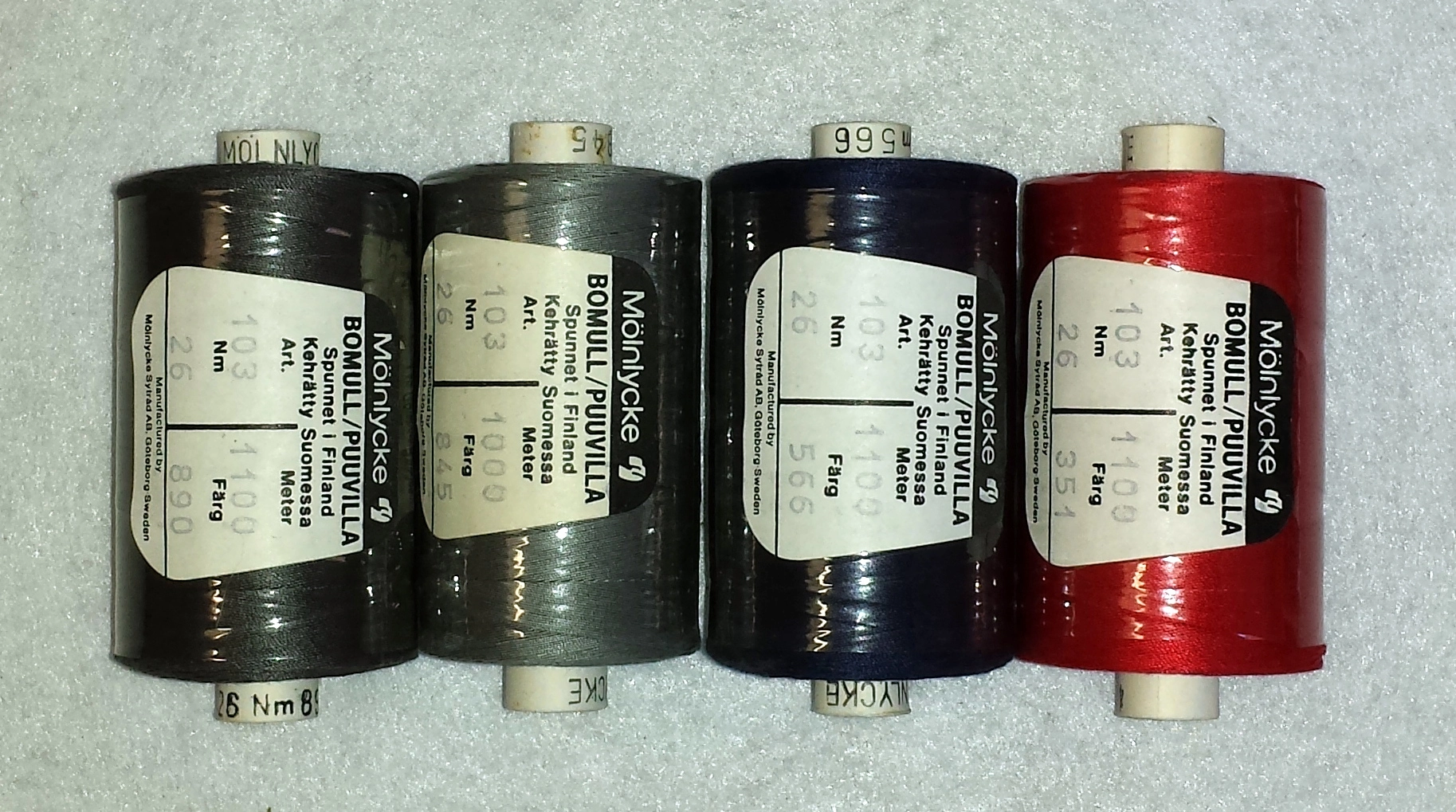 Filo Molnlycke cotone 1000 metri - immagine 3