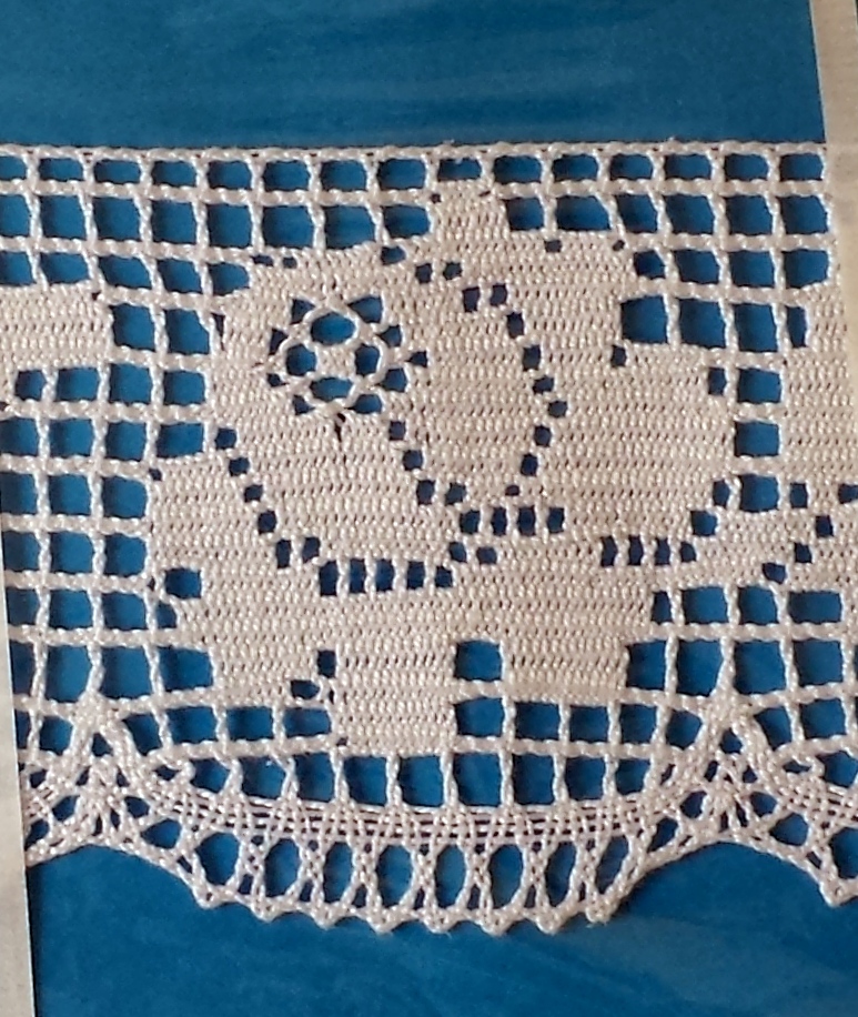 Pizzo merletto a tombolo mm. 85