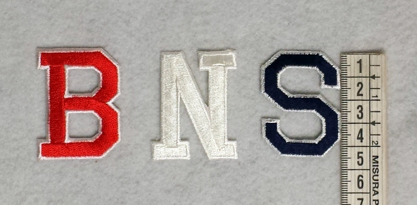 Lettere termoadesive  mm.50 (Marbet)