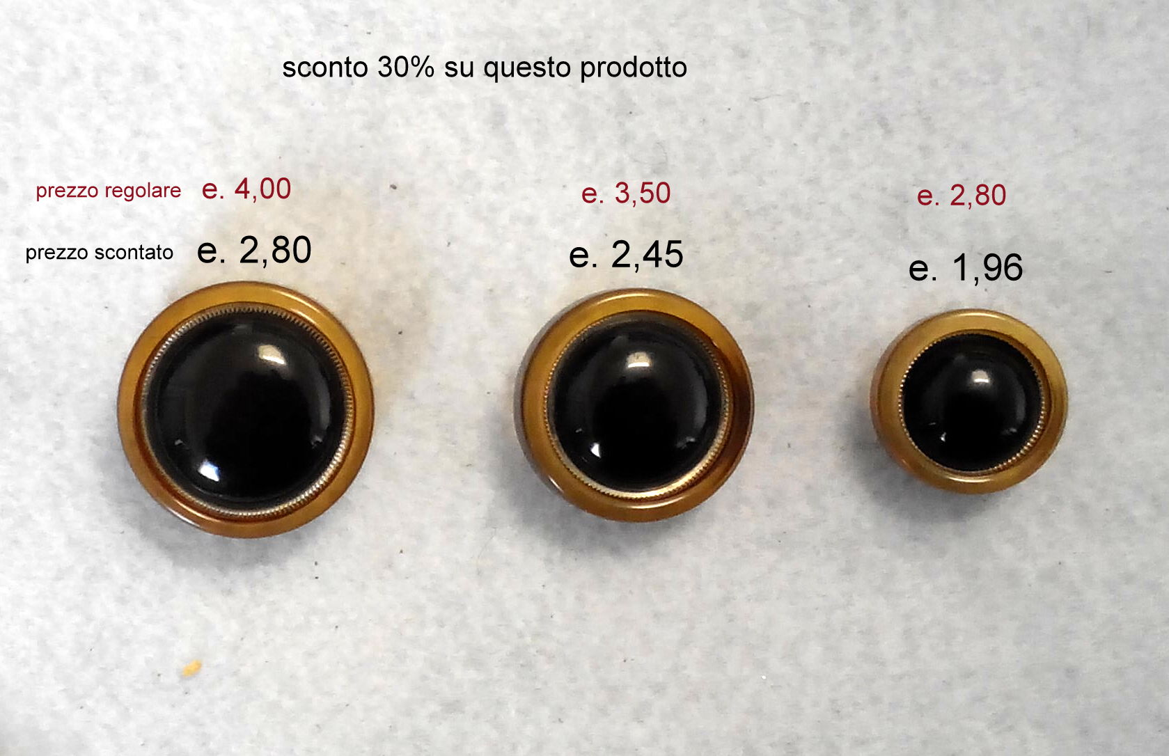 Bottone vintage anni 70 - immagine 6
