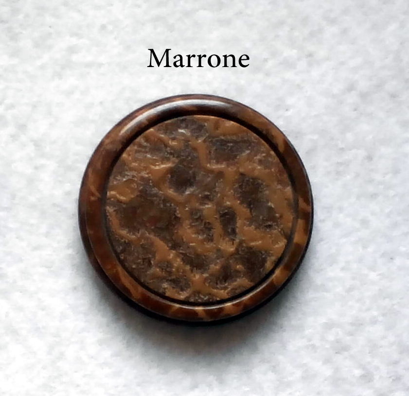 Bottone Piatto sfumatura a bassorilievo - immagine 7