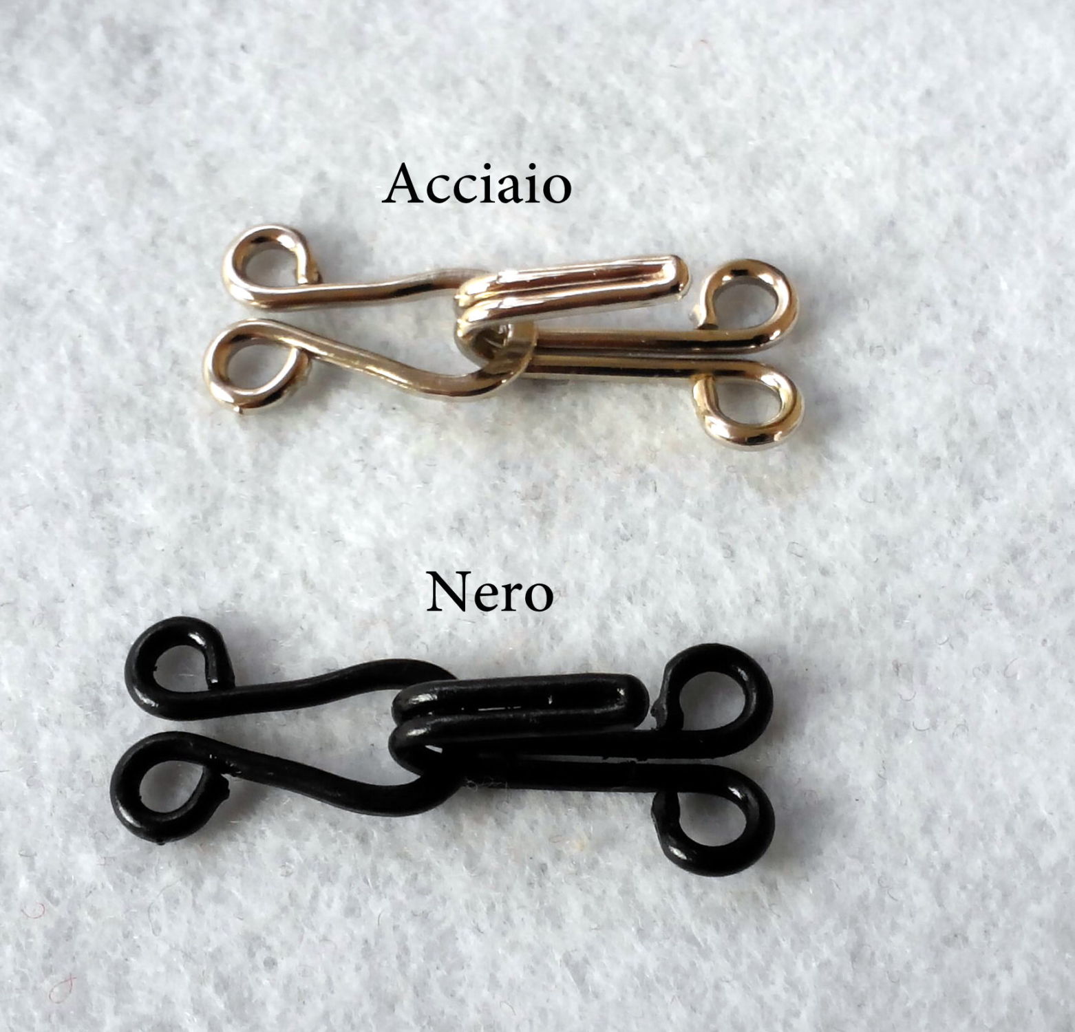 Uncinelli o Ganci  in acciaio - immagine 2