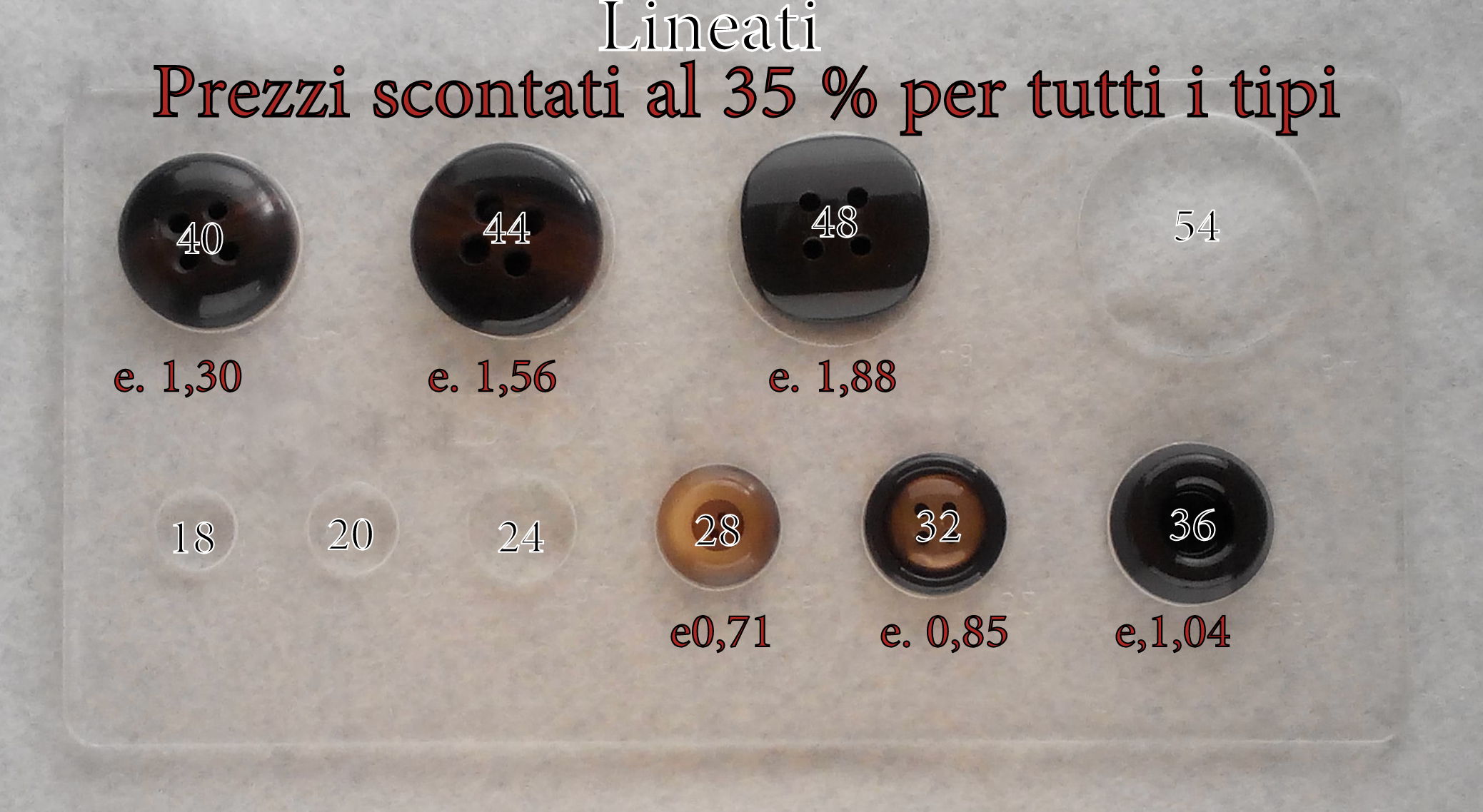 Bottoni Vintage (super scontati) - immagine 3