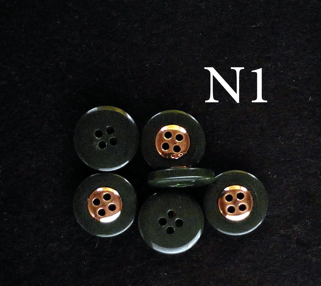 Set di bottoni vintage degli anni 60/70/80 - immagine 16