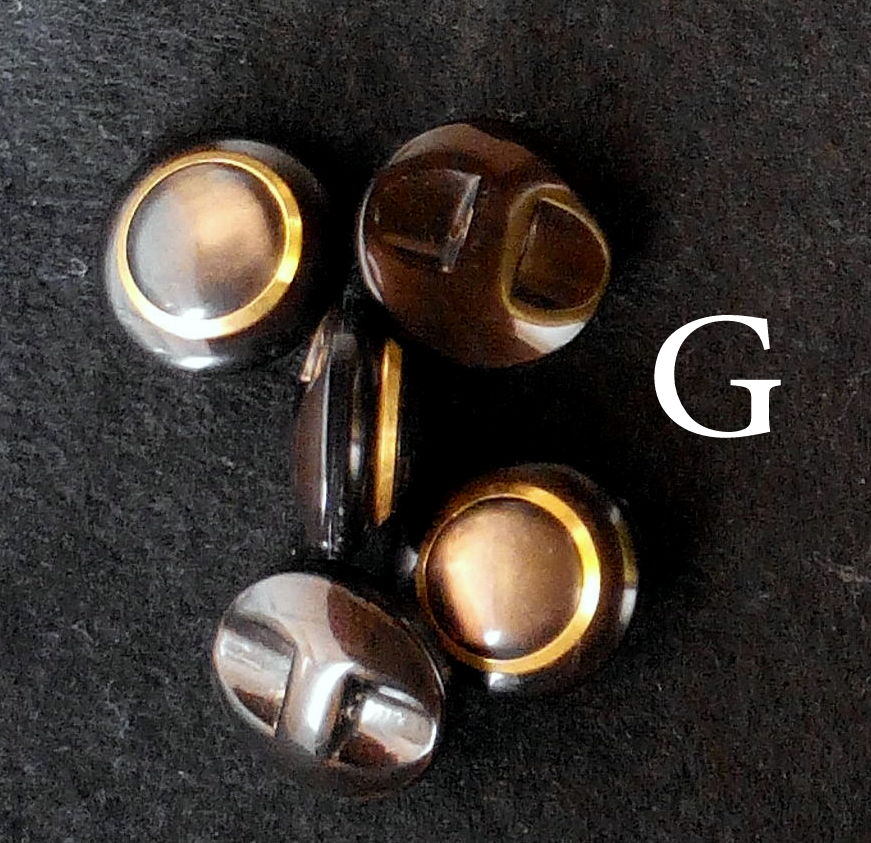 Set di bottoni vintage degli anni 60/70/80 - immagine 10