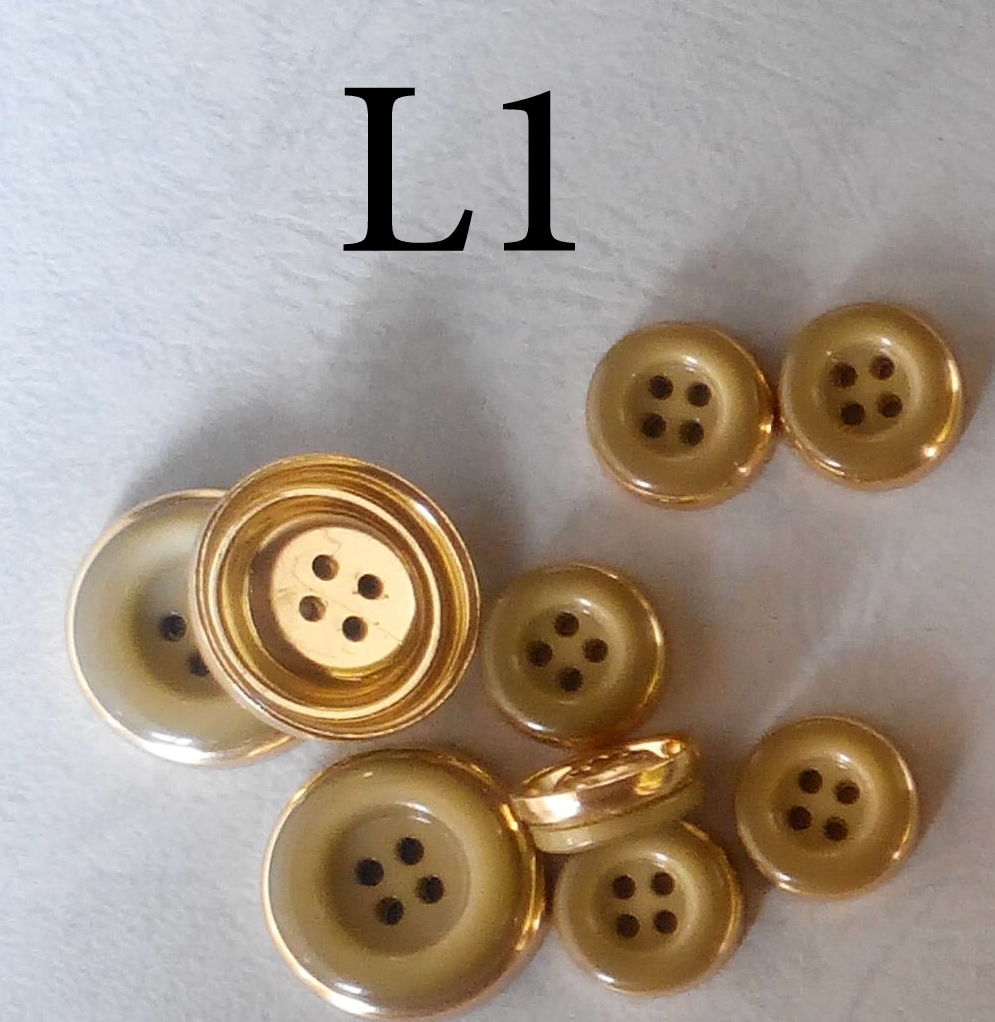 Set di bottoni vintage degli anni 60/70/80 - immagine 14