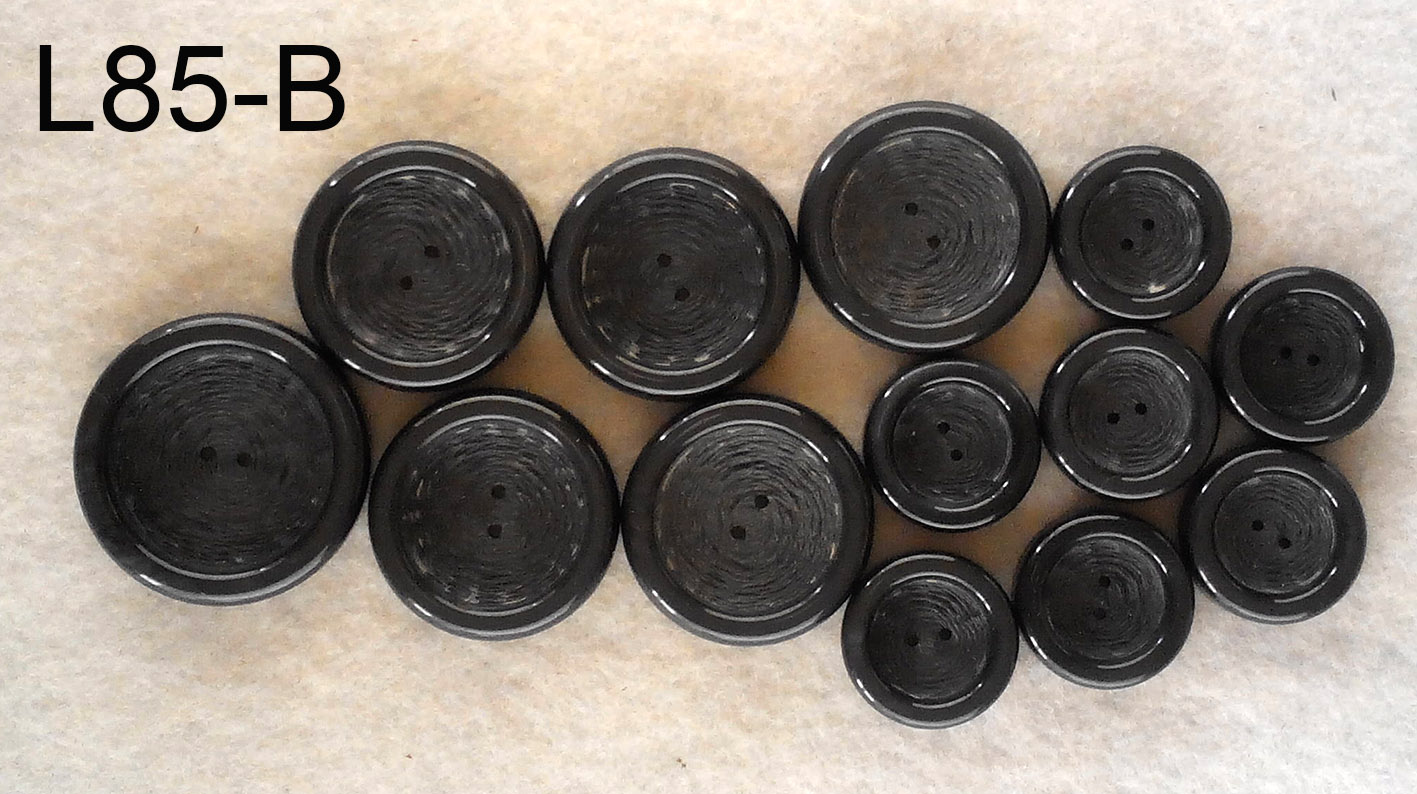 set di Bottoni vintage  anni 70 (art. L85-B) - immagine 3