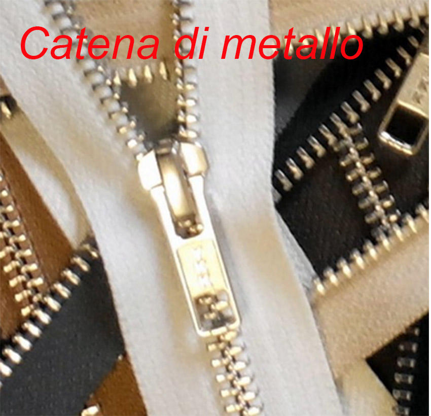 Cursori YKK per catena n°5 metallo - immagine 3