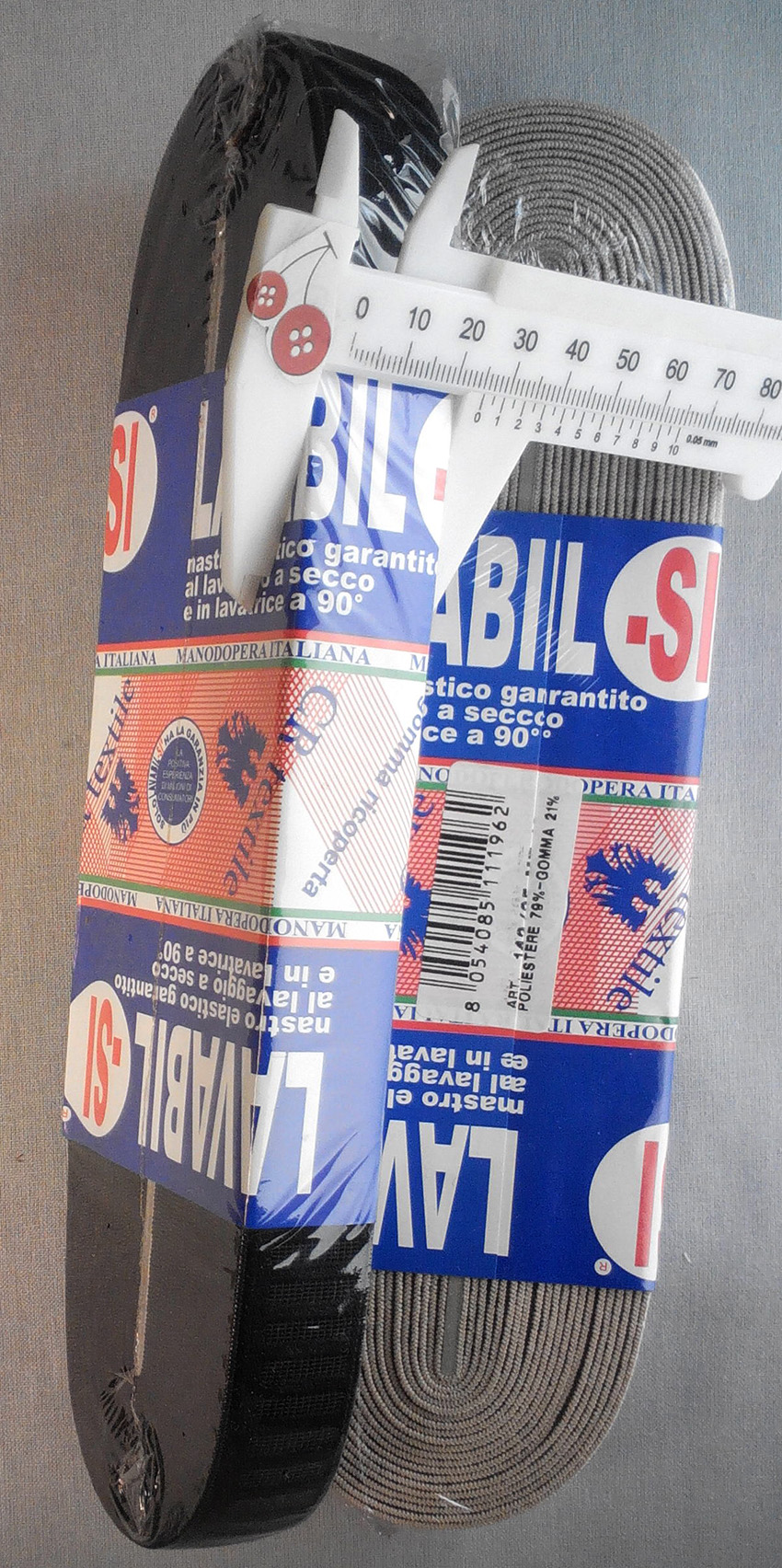 Nastro elastico mm. 25 pezza  mt 10 - immagine 4