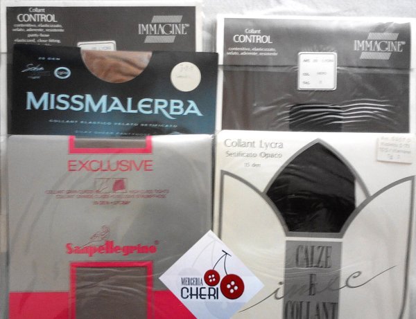 N° 5 Calze donna collant  Tg. III (Terza) - immagine 3