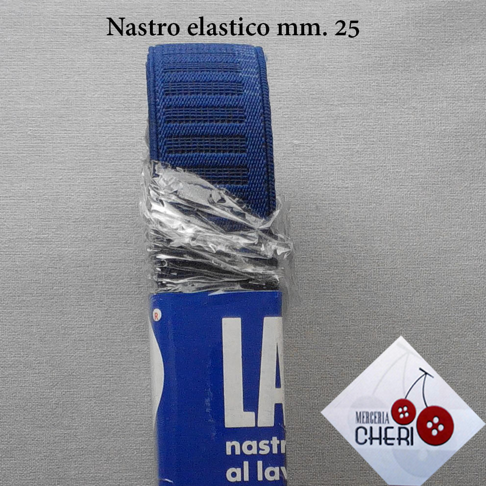Nastro elastico mm. 25 pezza  mt 10 - immagine 3