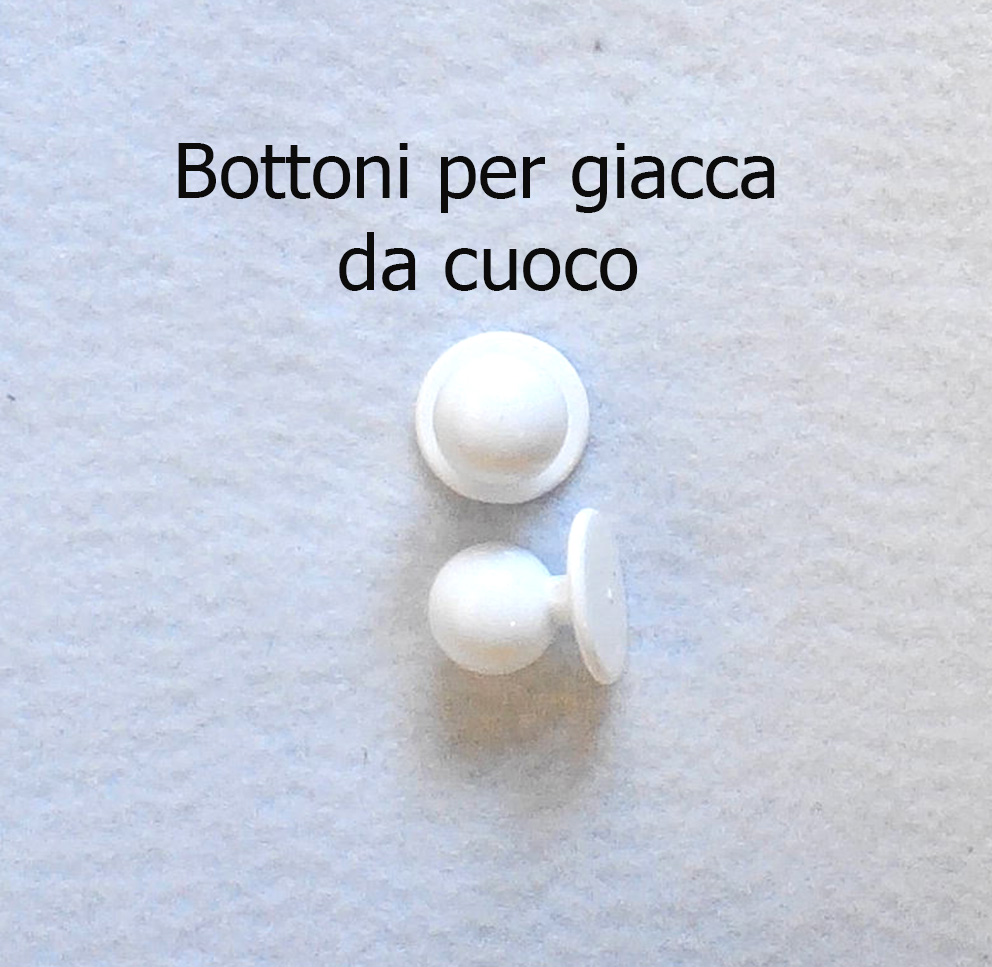 Bottone per giacca da cuoco - immagine 3