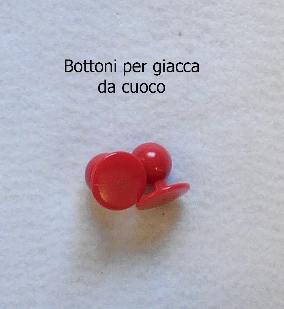 Bottone per giacca da cuoco - immagine 4