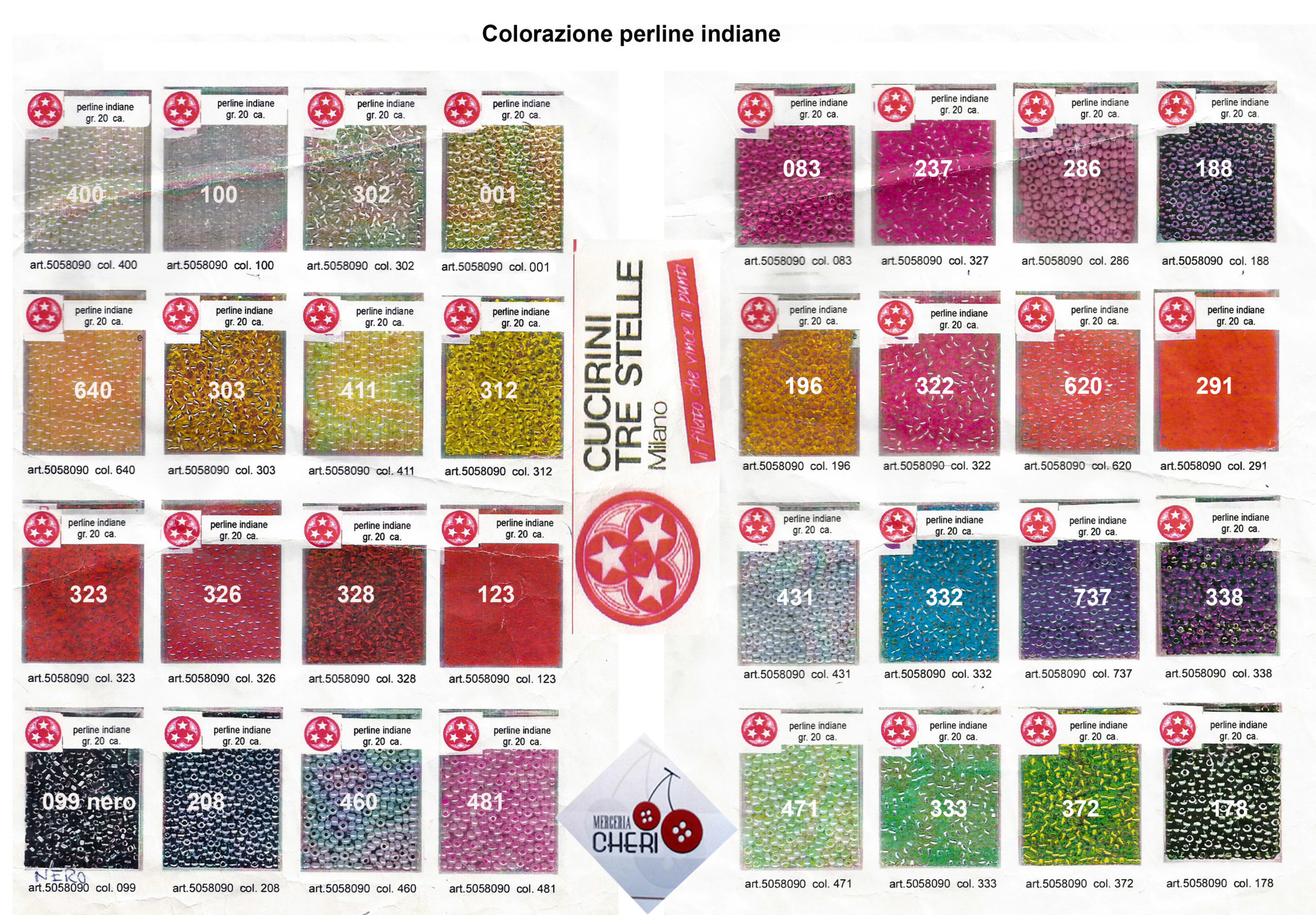 Perline indiane in blister da gr 20 - immagine 6