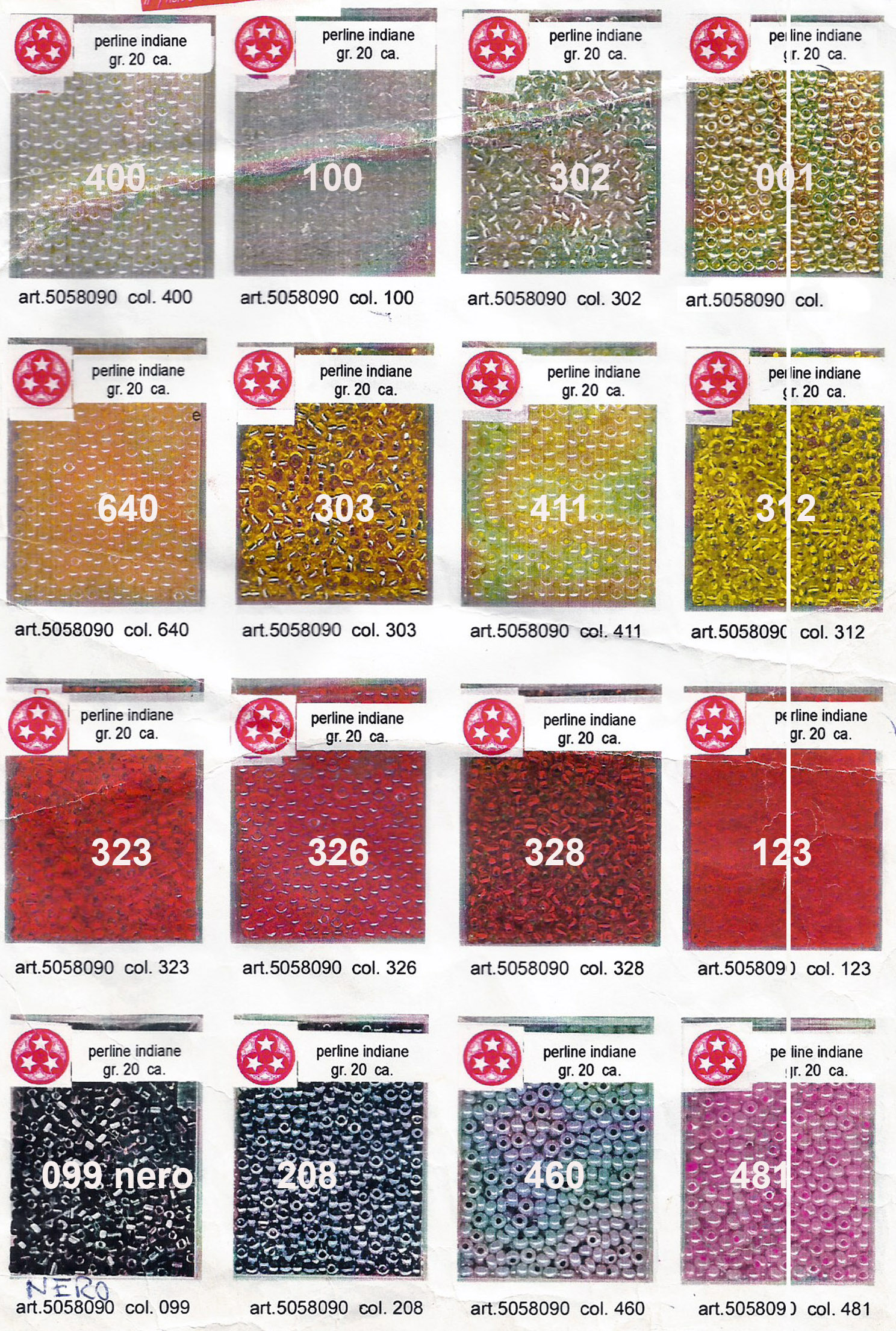 Perline indiane in blister da gr 20 - immagine 5