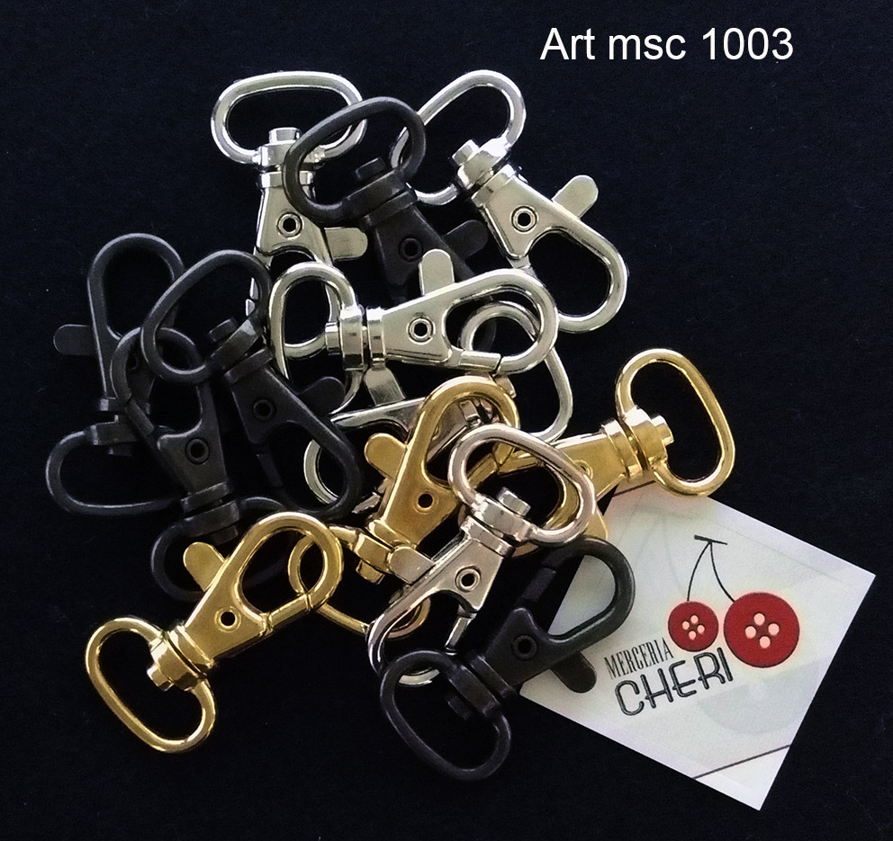 XCSJ 10PCS Moschettone Rotondo 49mm Moschettone Grande Rotondo Moschettone Tondo Clip Scatto Molla Rotonda Anello Moschettone Per Borsetta, Borse, Portachiavi, Artigianato (Bronzo