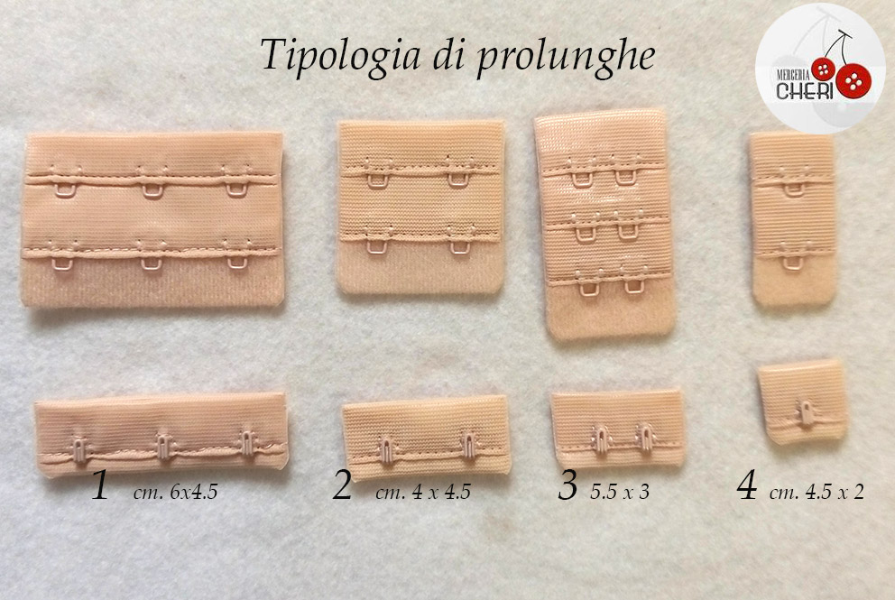 prolunga reggiseno - tipologie prolunga reggiseno art. pr-reg-001-1