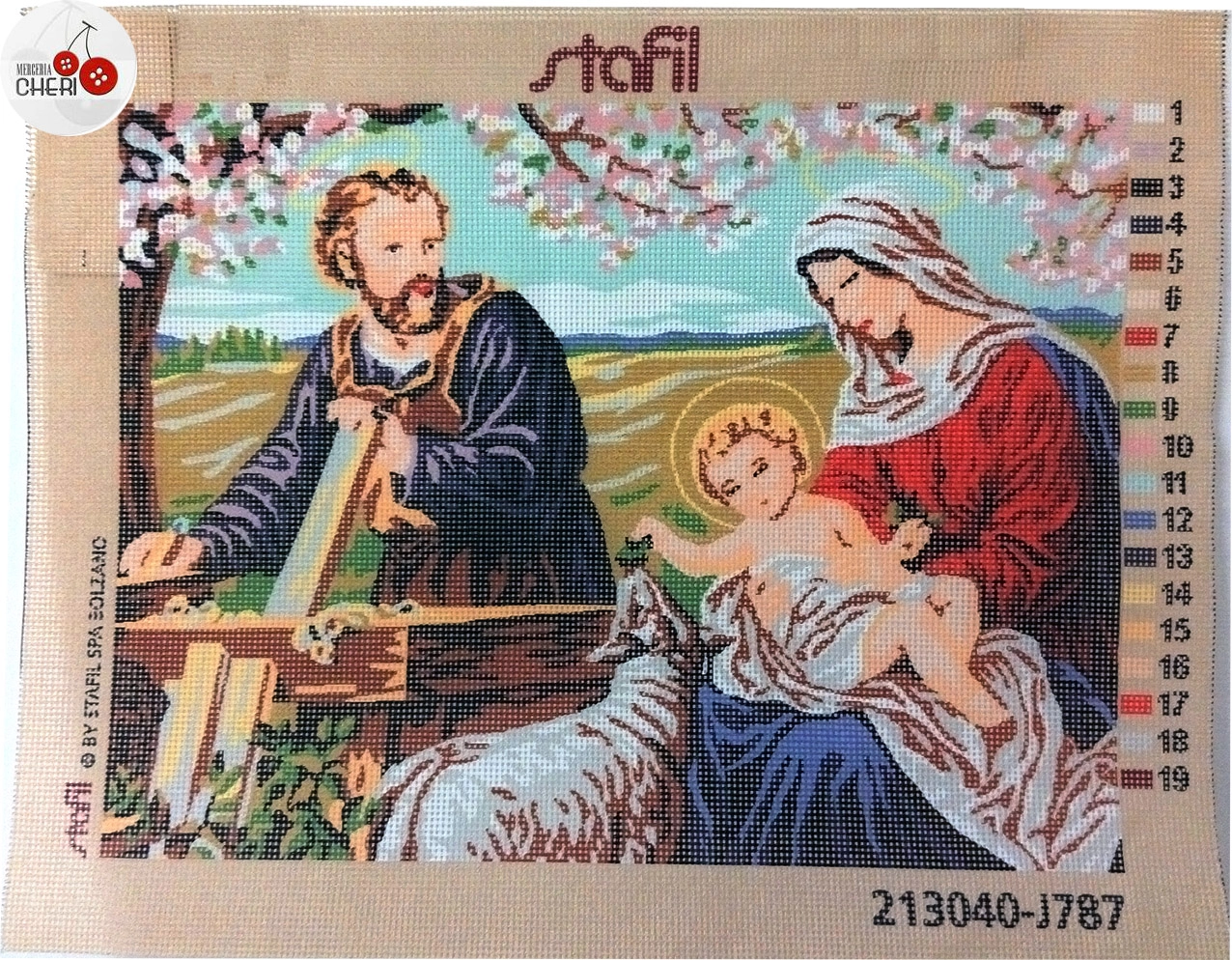 Canovaccio Sacra Famiglia cm 30x40
