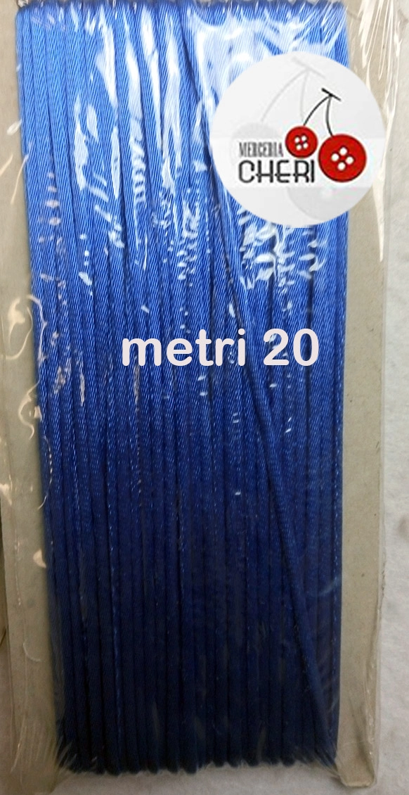 Cordoncino Coda di topo - pezza da metri 20