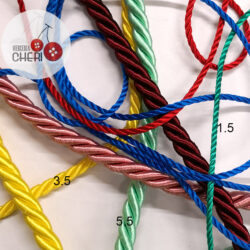 Cordone ritorto lucido Liotex