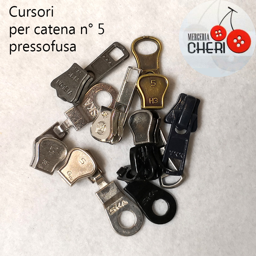 Cursore per catena 5 pressofusa