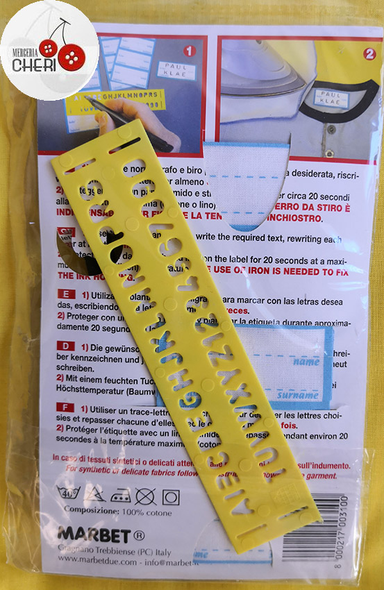 Etichetta termoadesiva con penna - immagine 4