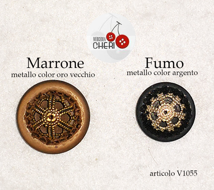 Bottone vintage anni 60 (V1055) - immagine 3