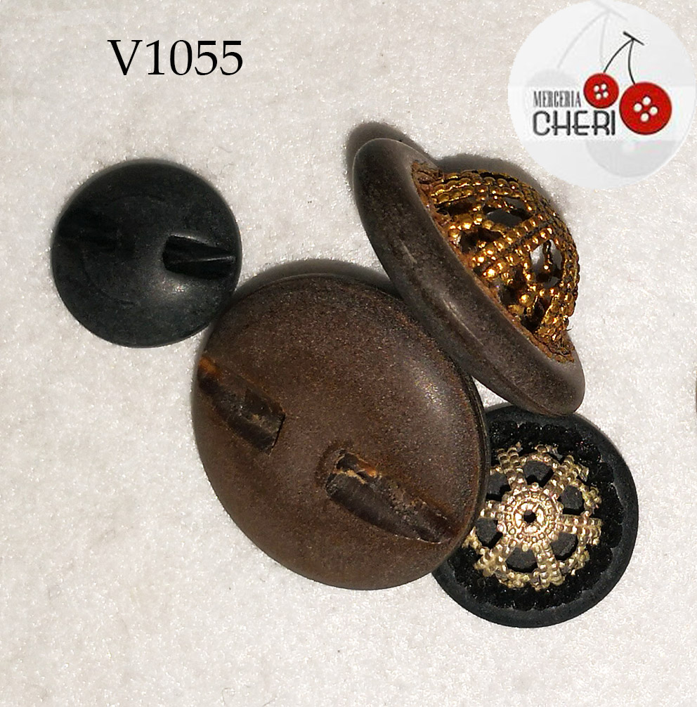 Bottone vintage anni 60 (V1055) - immagine 5