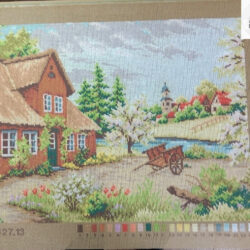 Canovaccio paesaggio cm 40 x 50