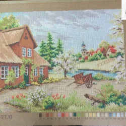 Canovaccio paesaggio cm 40 x 50