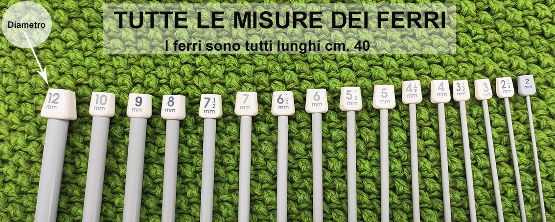 Ferri da maglia Pony - immagine 2