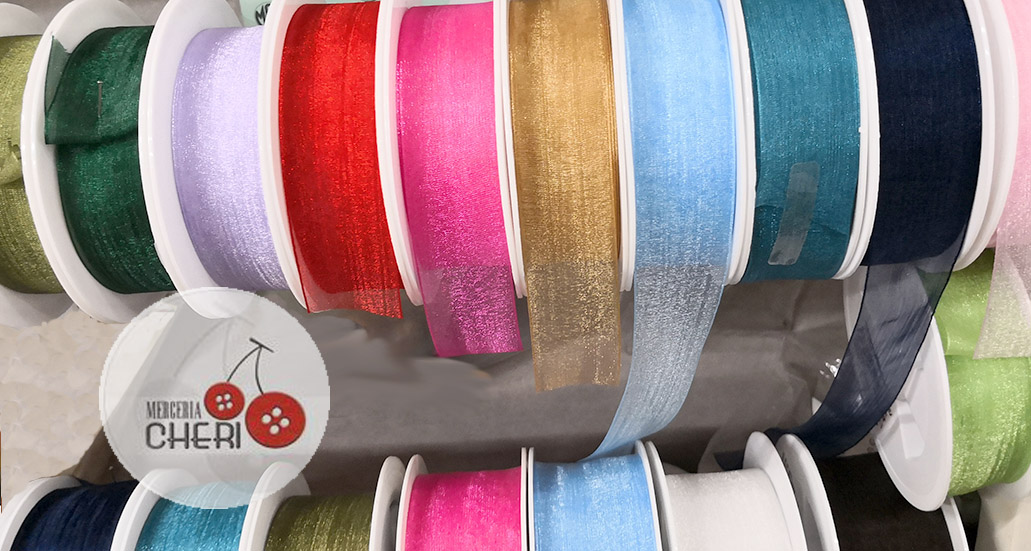Nastro organza a metraggio - immagine 9